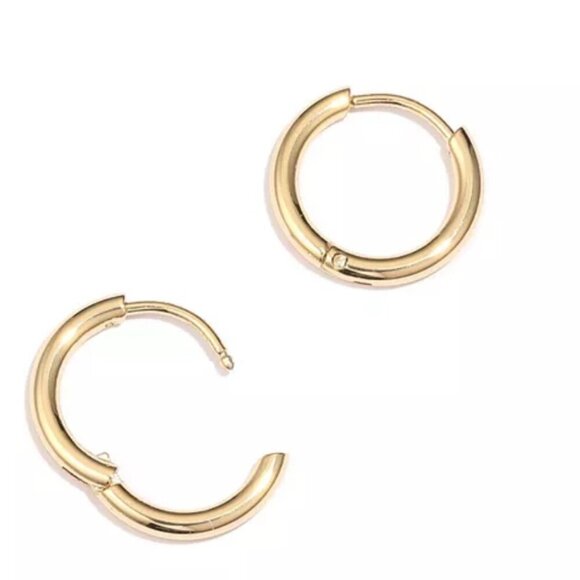 Unwritten Earrings Multi-Color Glass Mix and Match Hoop Interchangeable Set NIB - Picture 5 of 7